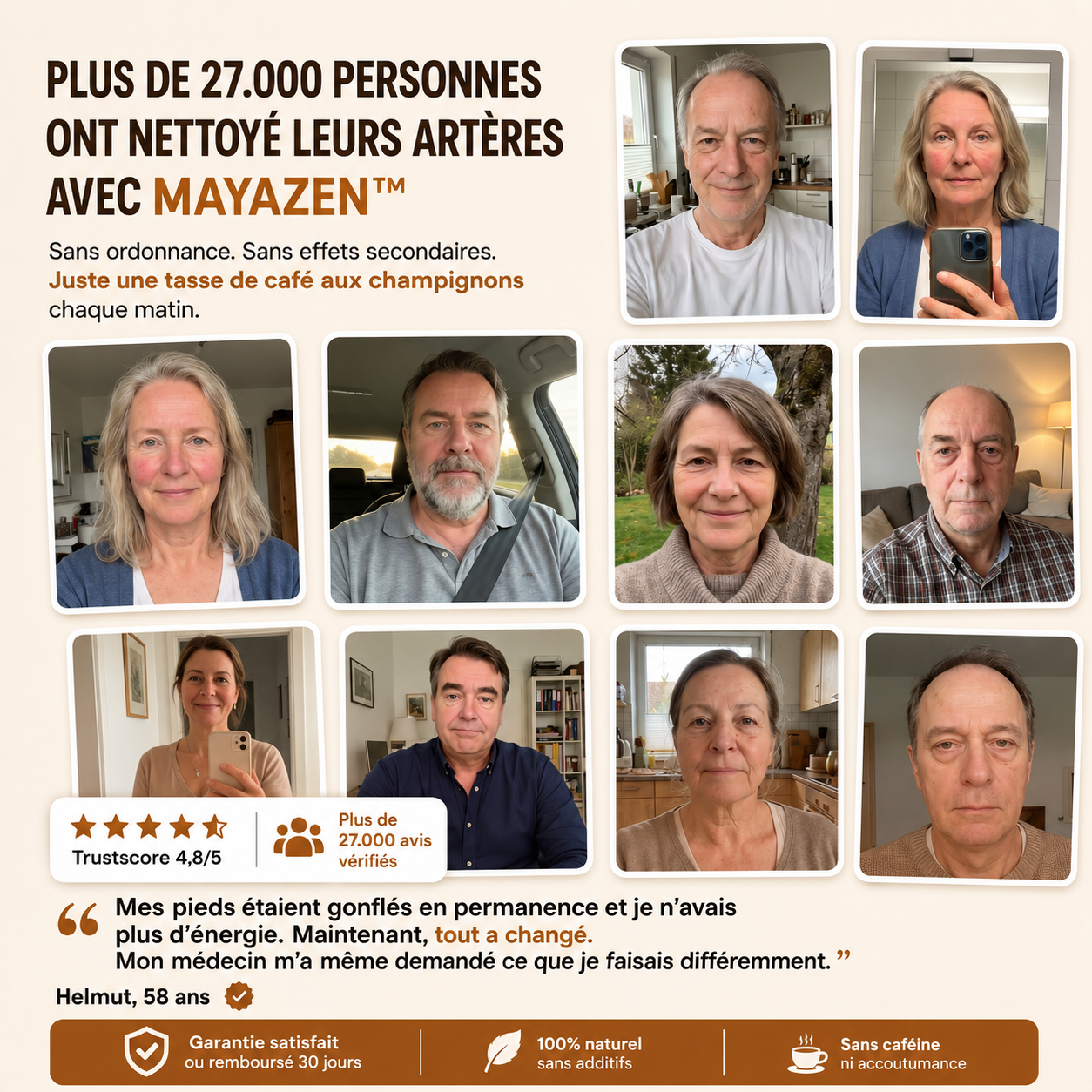 MAYAZEN - 6 Champignons