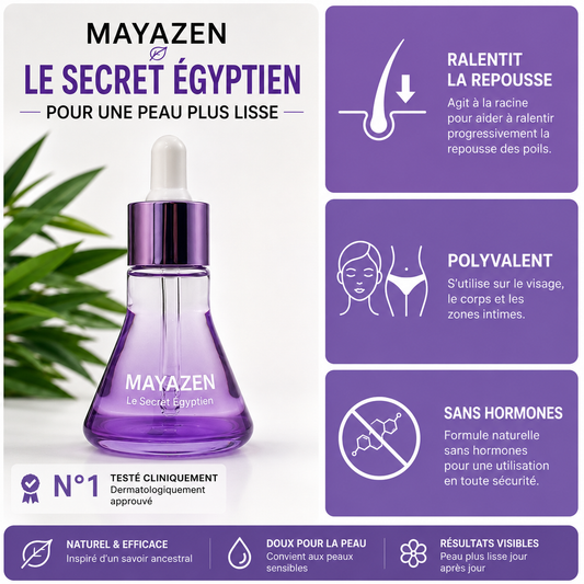 MAYAZEN - Sérum Egyptien pour la peau