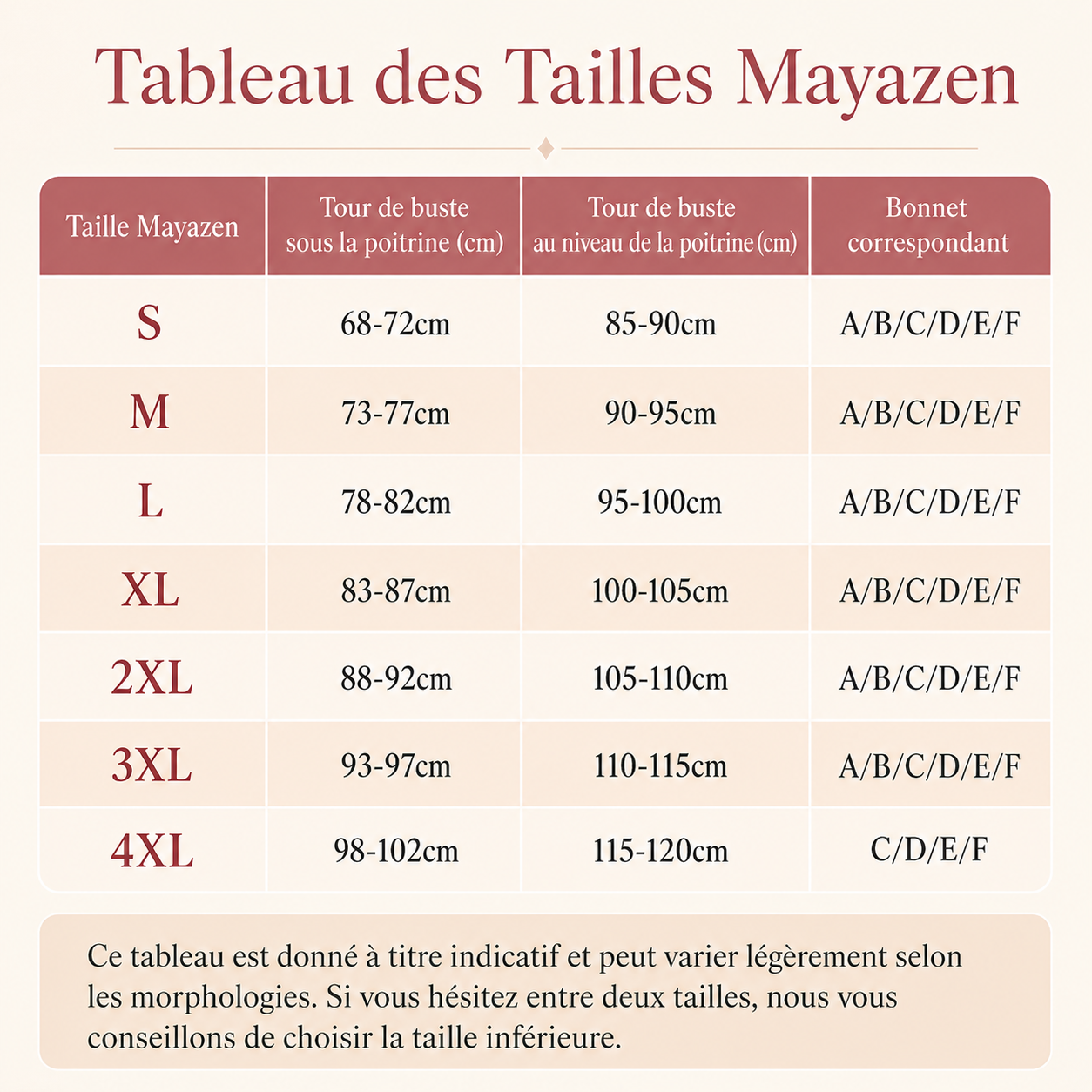 Soutien-gorge seconde peau MAYAZEN