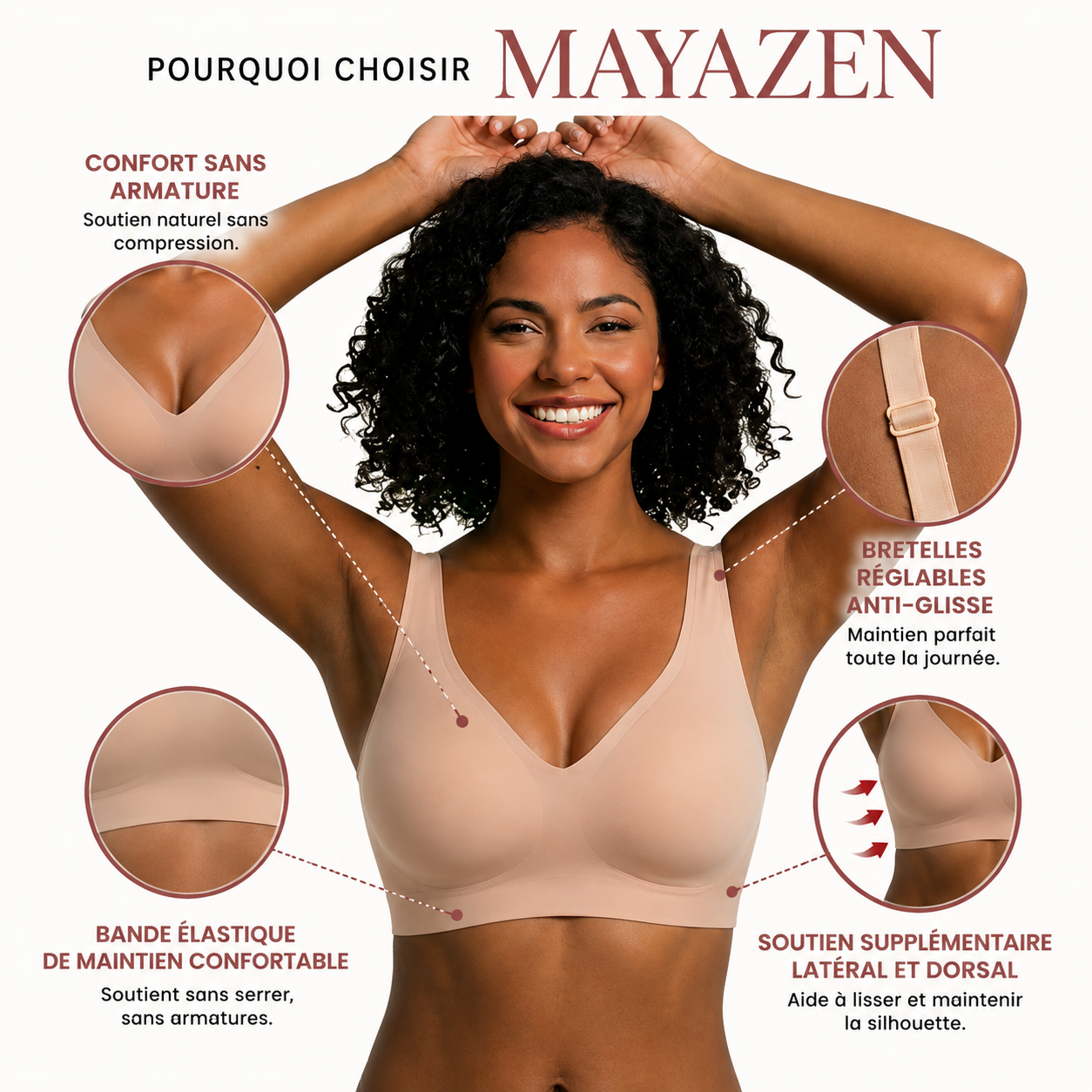 Soutien-gorge seconde peau MAYAZEN