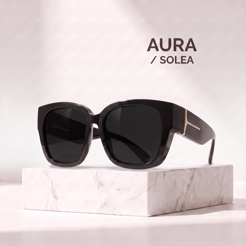 Sur-lunette polarisées femme